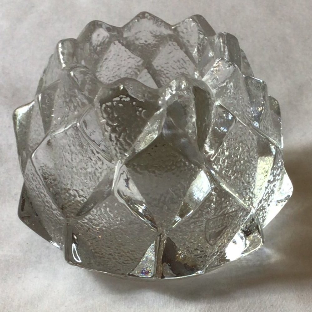 Orrefors - Crystal Candle Holder